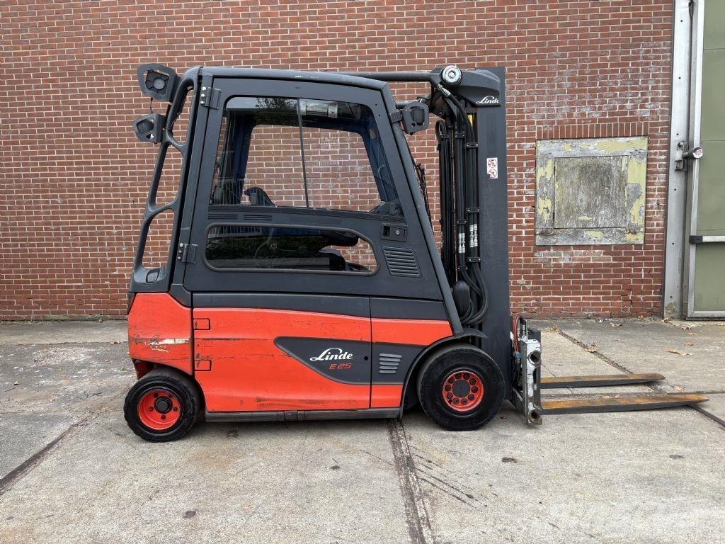 Linde E25L-01 Elektriniai šakiniai krautuvai