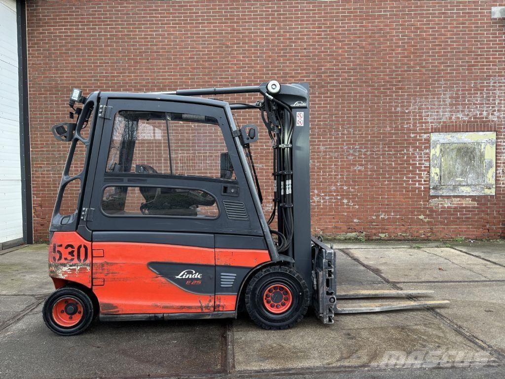 Linde E25L-01 Elektriniai šakiniai krautuvai
