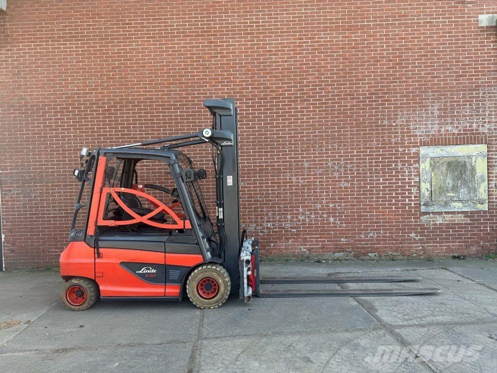 Linde E30-01 Elektriniai šakiniai krautuvai