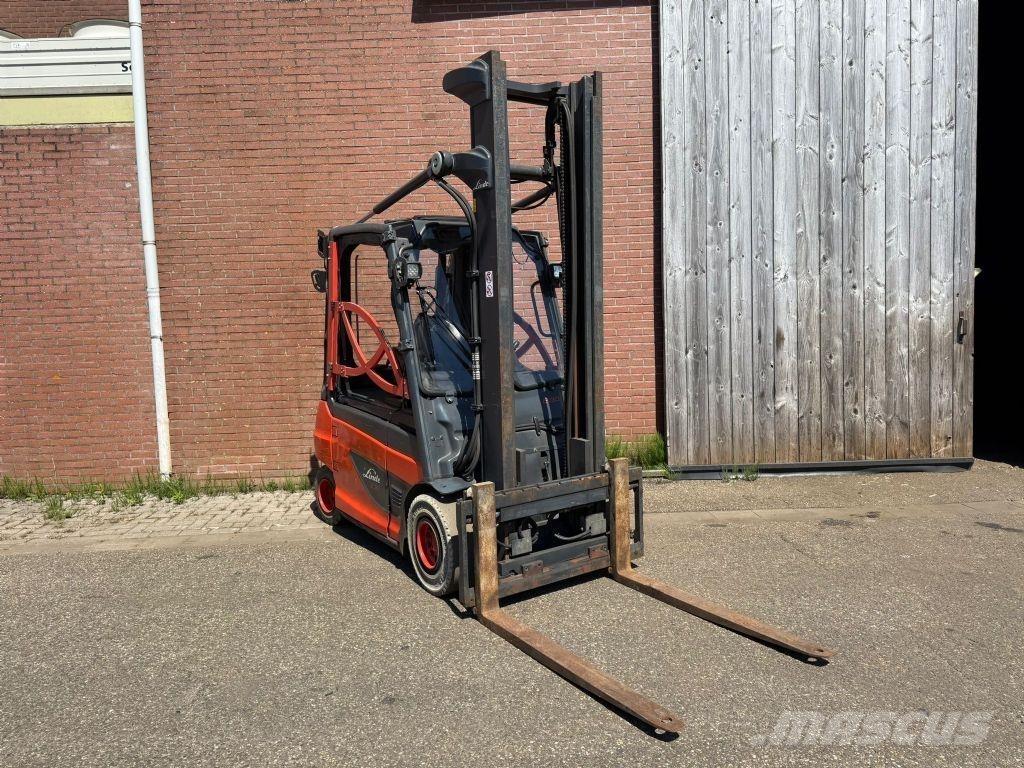 Linde E30-01 Elektriniai šakiniai krautuvai