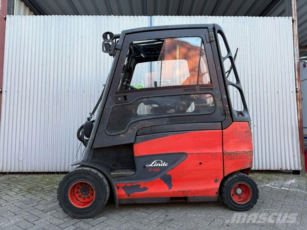 Linde E35HL-01 Elektriniai šakiniai krautuvai