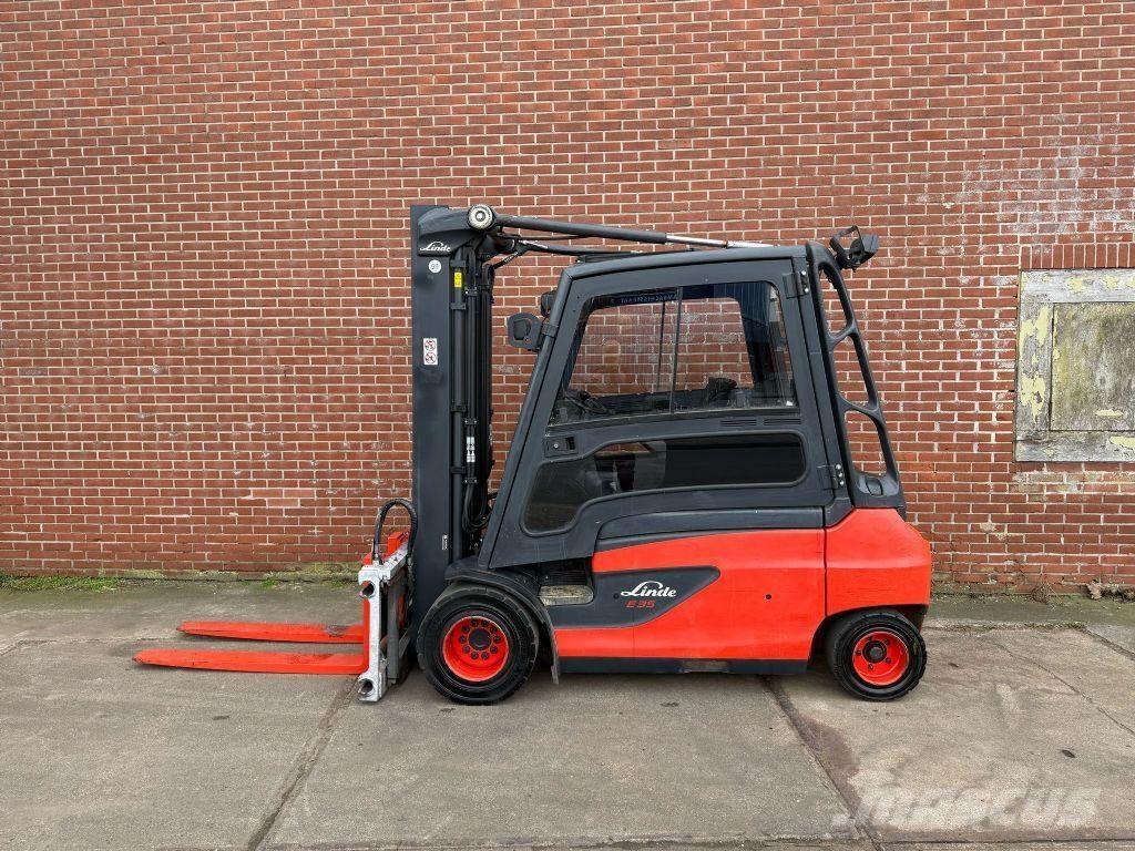 Linde E35L-01 Elektriniai šakiniai krautuvai