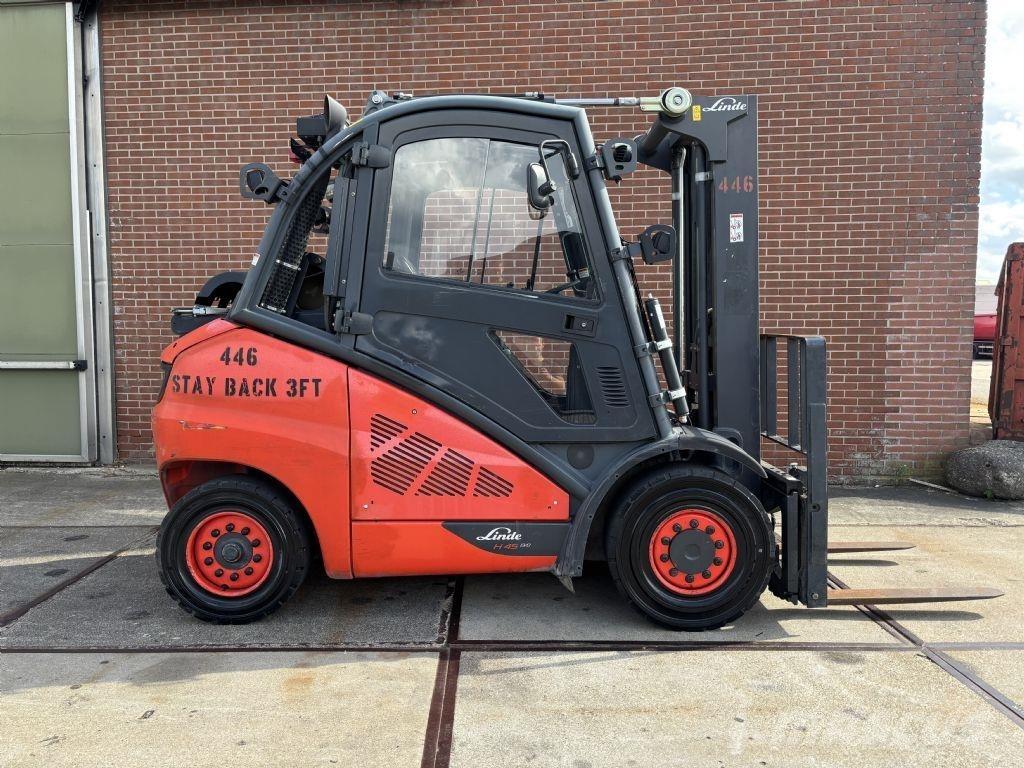 Linde H45T LPG (dujiniai) krautuvai