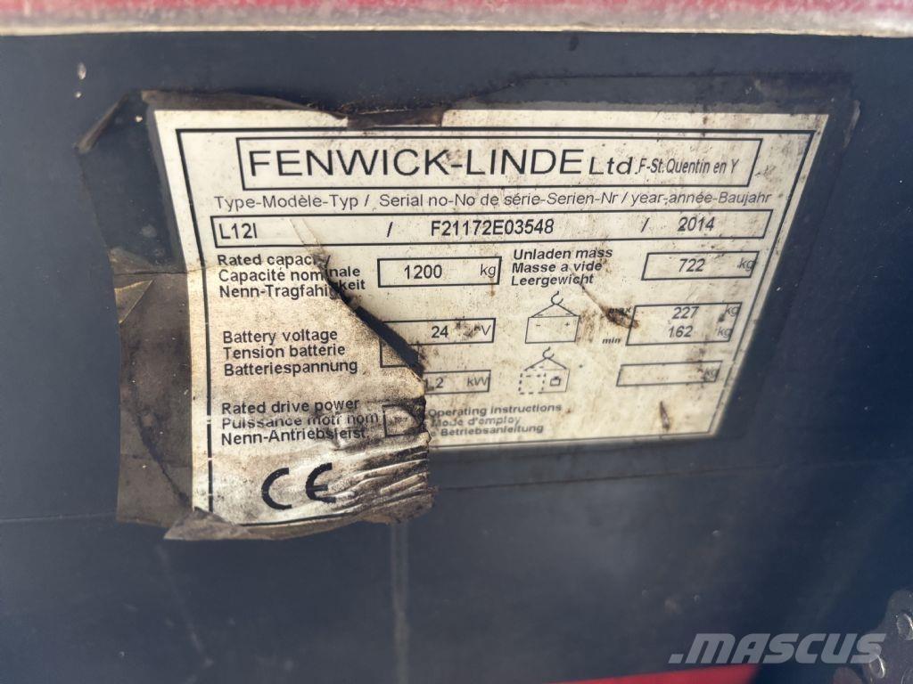 Linde L12i Rankiniai vėžimėliai