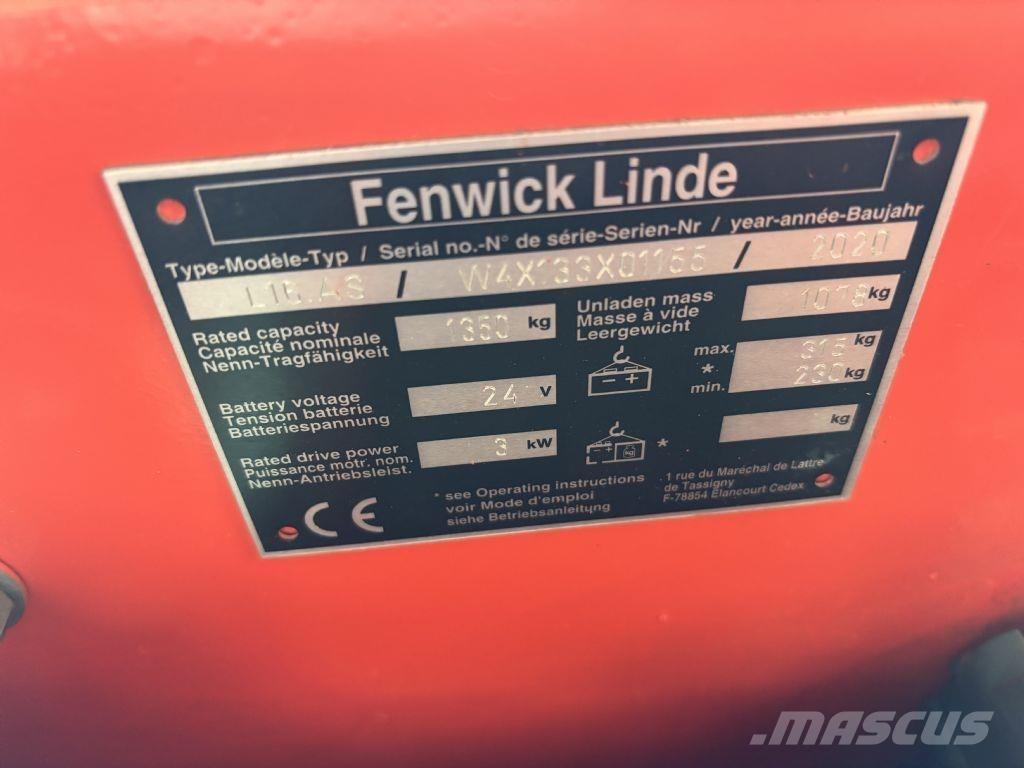 Linde L16.AS Rankiniai vėžimėliai