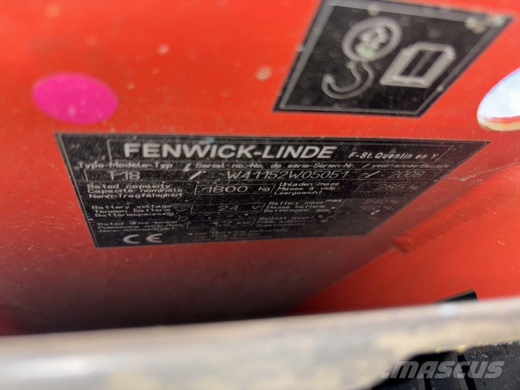 Linde T18 Mažų aukščių keltuvai