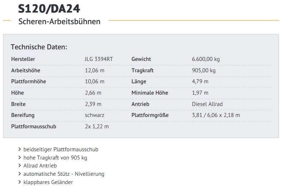 JLG 3394RT Žirkliniai keltuvai