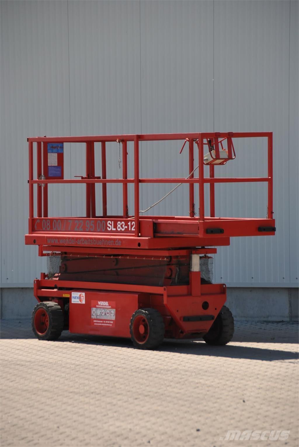 Liftlux SL 83-12 Žirkliniai keltuvai