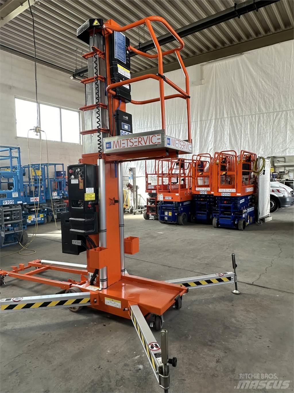 Snorkel UL25DC Vertikalūs stiebiniai keltuvai