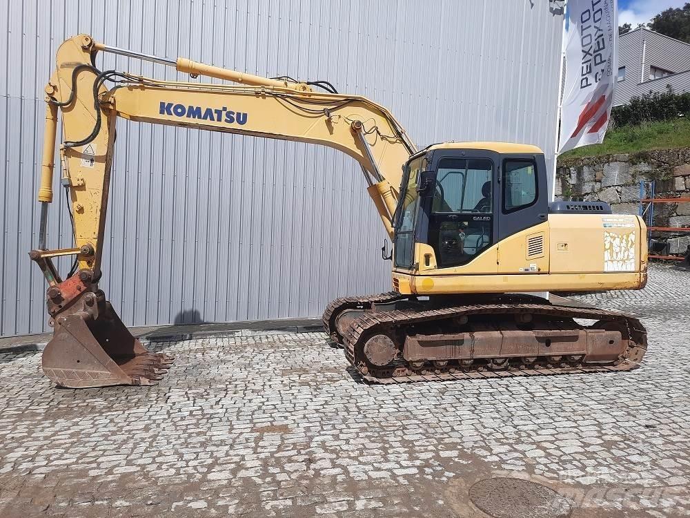 Komatsu PC160-7K Vikšriniai ekskavatoriai