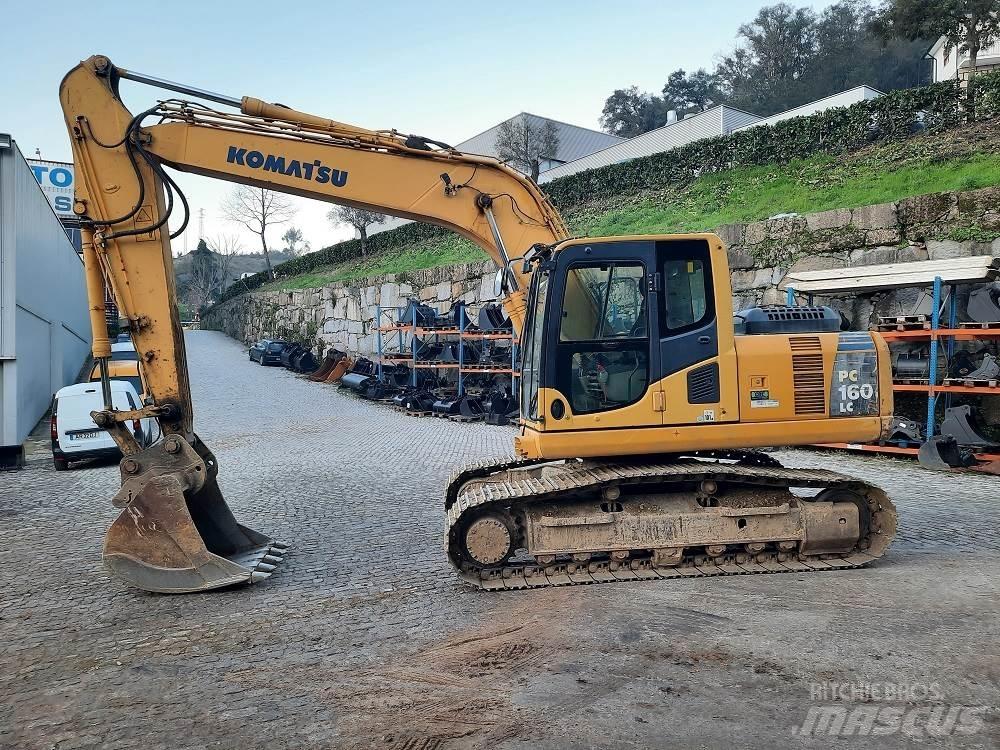 Komatsu PC160LC-8 Vikšriniai ekskavatoriai