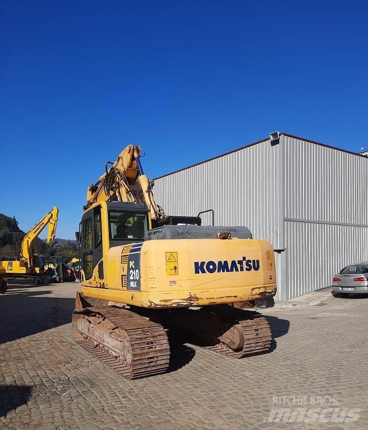 Komatsu PC210NLC-8K Vikšriniai ekskavatoriai