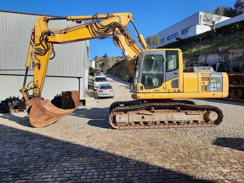 Komatsu PC210NLC-8K Vikšriniai ekskavatoriai