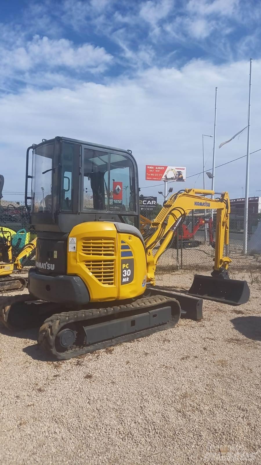 Komatsu PC30MR-2 Mini ekskavatoriai < 7 t
