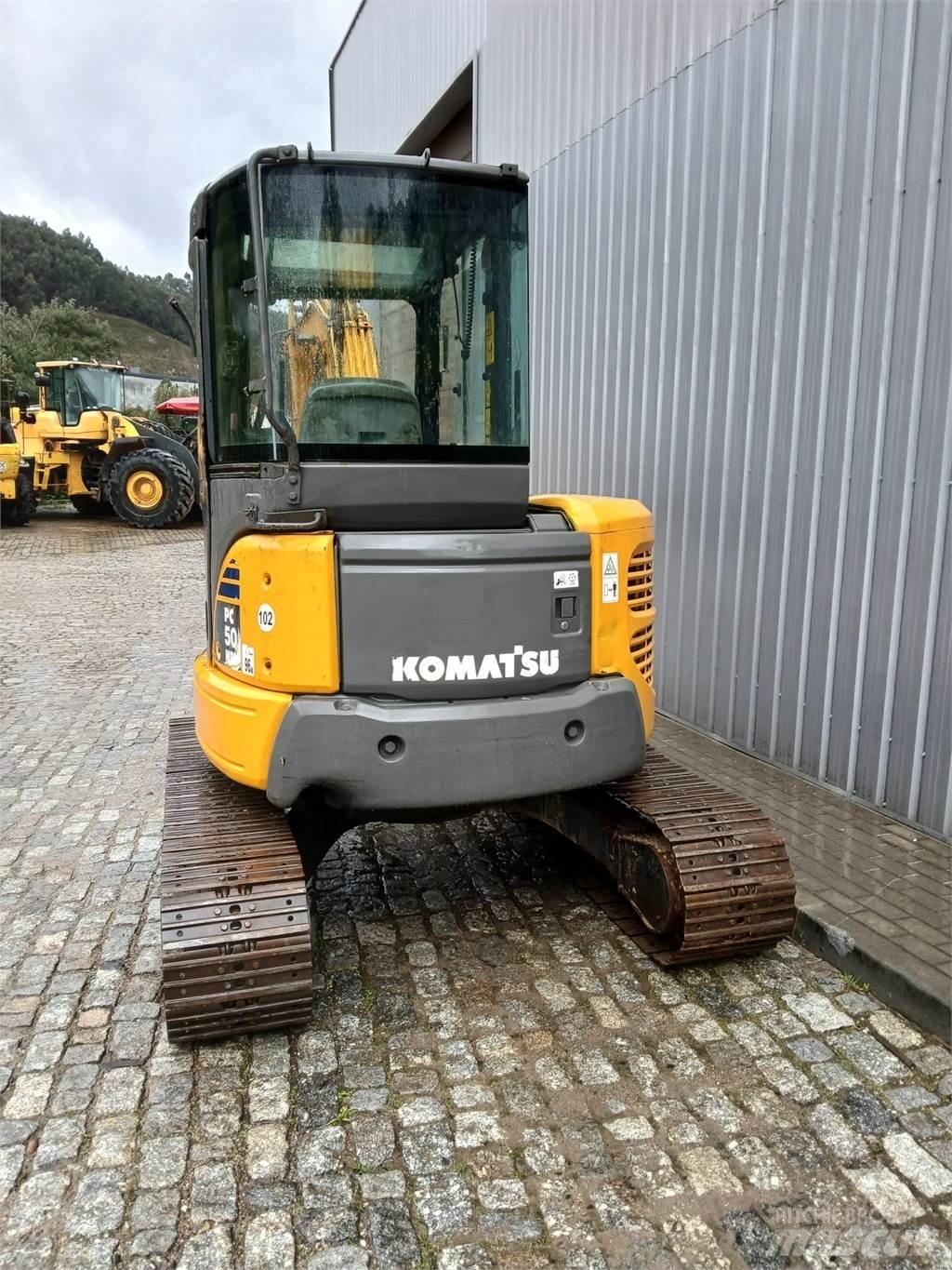 Komatsu PC50MR-2 Mini ekskavatoriai < 7 t