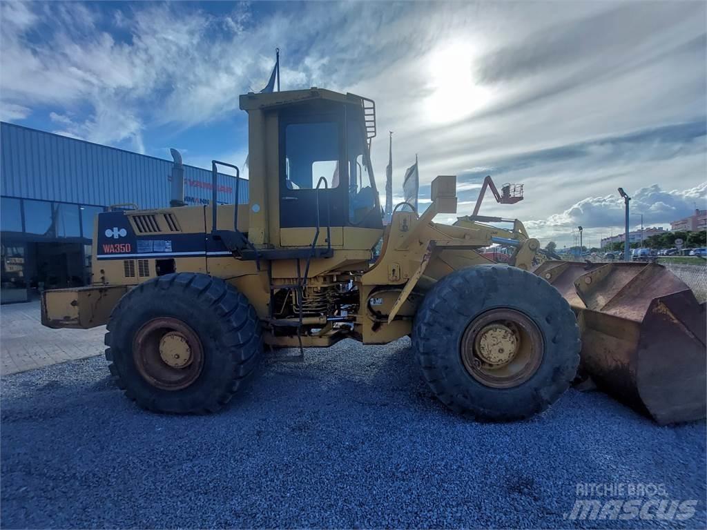 Komatsu WA350 Statyba - Kita