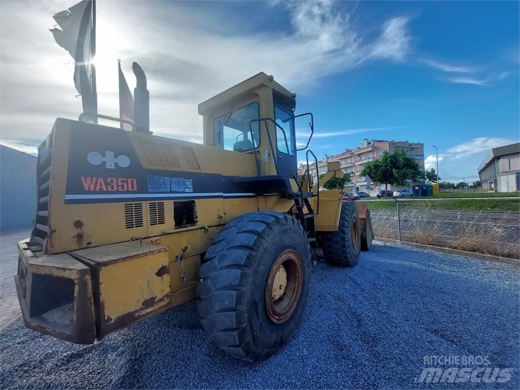 Komatsu WA350 Statyba - Kita