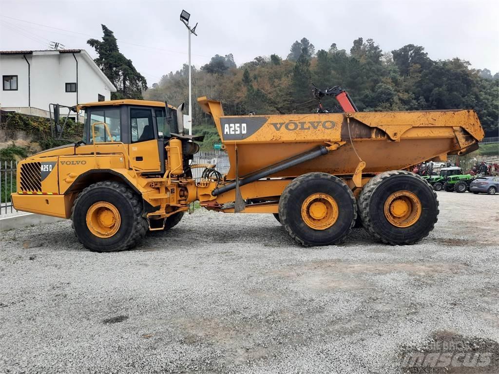 Volvo A25D Statybiniai savivarčiai sunkvežimiai