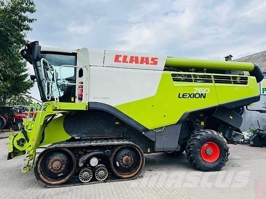 CLAAS LEXION 760 Derliaus nuėmimo kombainai