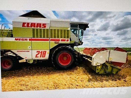 CLAAS MEGA 218 Derliaus nuėmimo kombainai