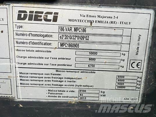 Dieci AGRI PLUS 40.7 Teleskopiniai krautuvai