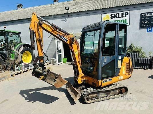 Hanix H115B-2 Vikšriniai ekskavatoriai