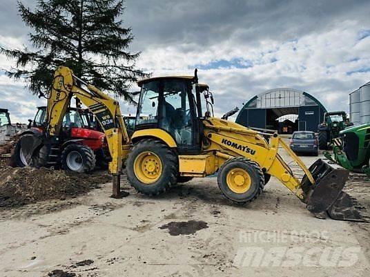 Komatsu WB 93R Vikšriniai ekskavatoriai