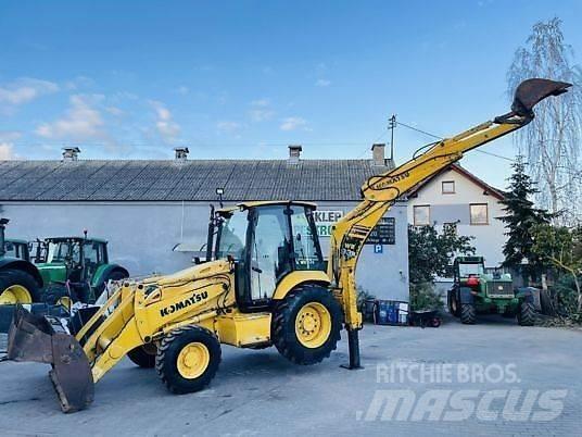 Komatsu WB 93R Vikšriniai ekskavatoriai