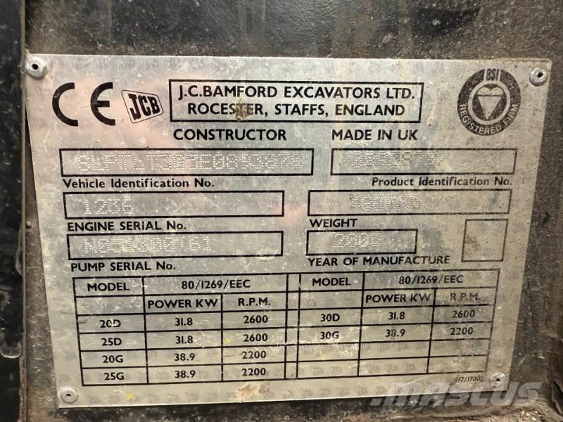 JCB TLT30G Teleskopiniai krautuvai