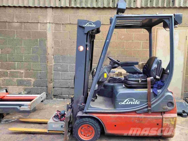 Linde E14-02 Elektriniai šakiniai krautuvai