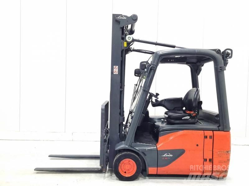 Linde E16-02 Šakiniai krautuvai - Kita