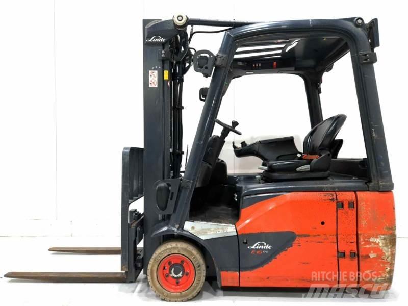 Linde E16-02 Šakiniai krautuvai - Kita
