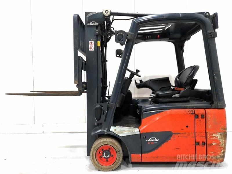 Linde E16-02 Šakiniai krautuvai - Kita