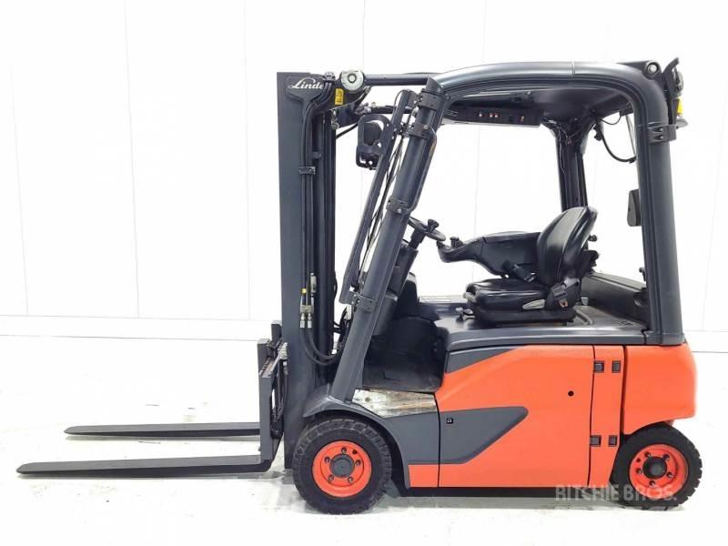 Linde E16P-02 Elektriniai šakiniai krautuvai
