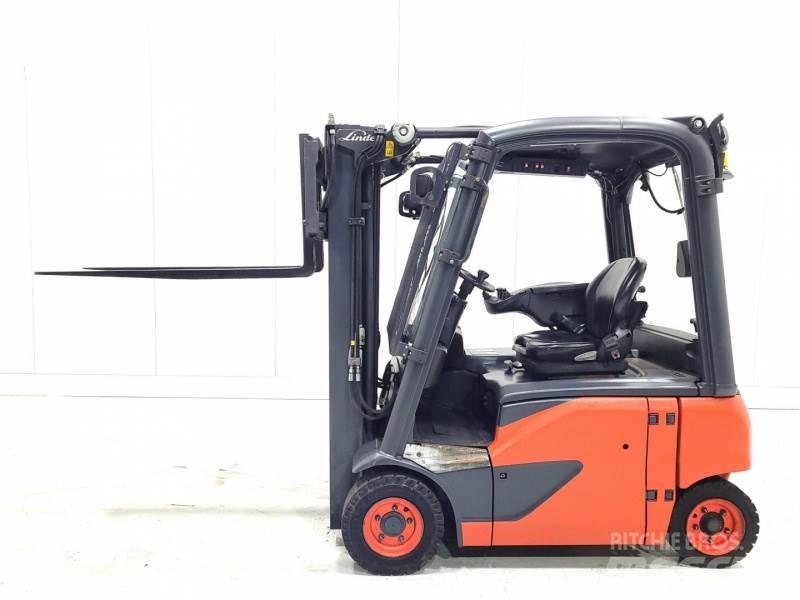 Linde E16P-02 Elektriniai šakiniai krautuvai
