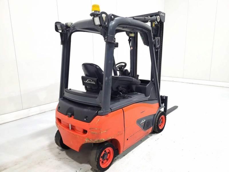 Linde E16P-02 Elektriniai šakiniai krautuvai