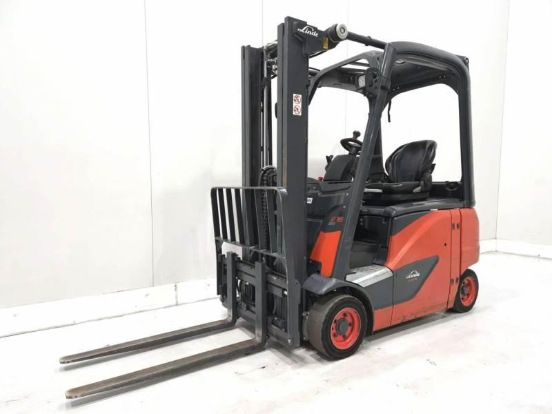 Linde E16PH-02 Elektriniai šakiniai krautuvai