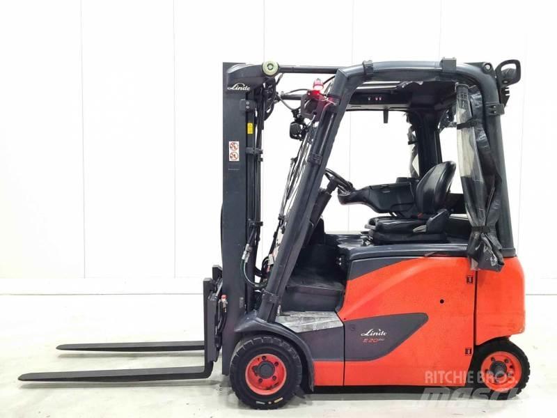 Linde E20PH Elektriniai šakiniai krautuvai