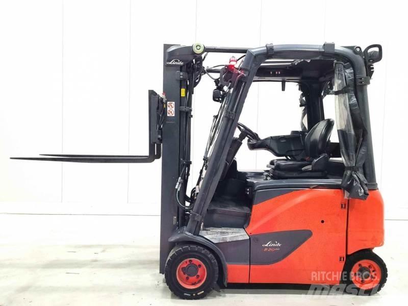 Linde E20PH Elektriniai šakiniai krautuvai