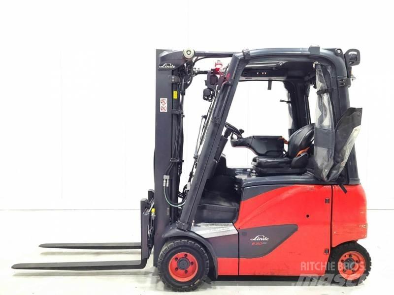 Linde E20PH Elektriniai šakiniai krautuvai