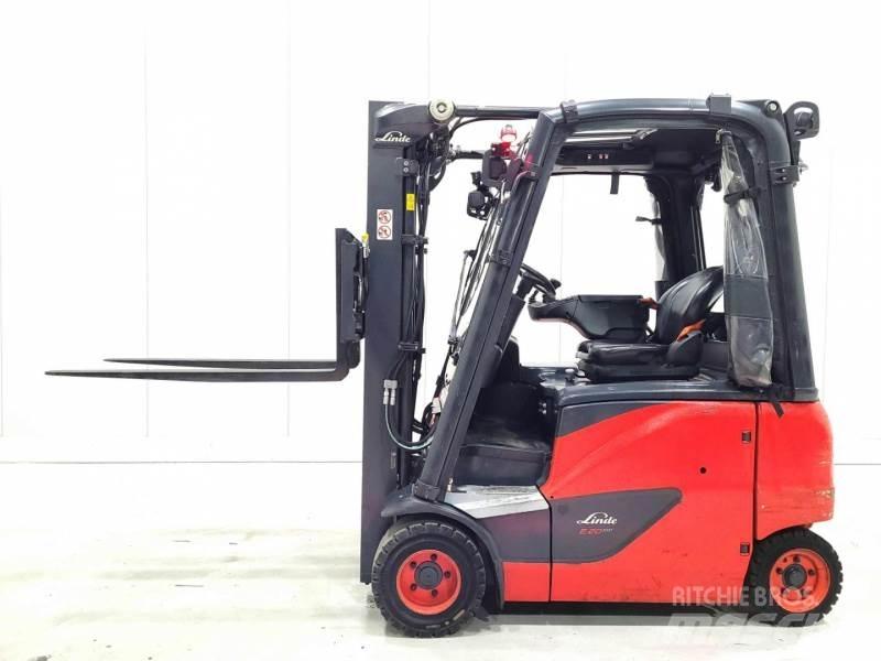 Linde E20PH Elektriniai šakiniai krautuvai
