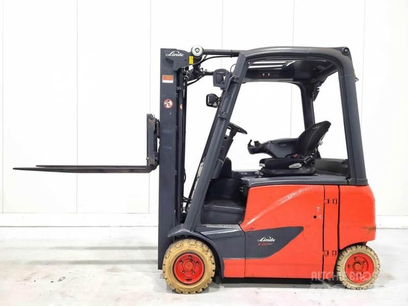 Linde E20PH-02 Elektriniai šakiniai krautuvai