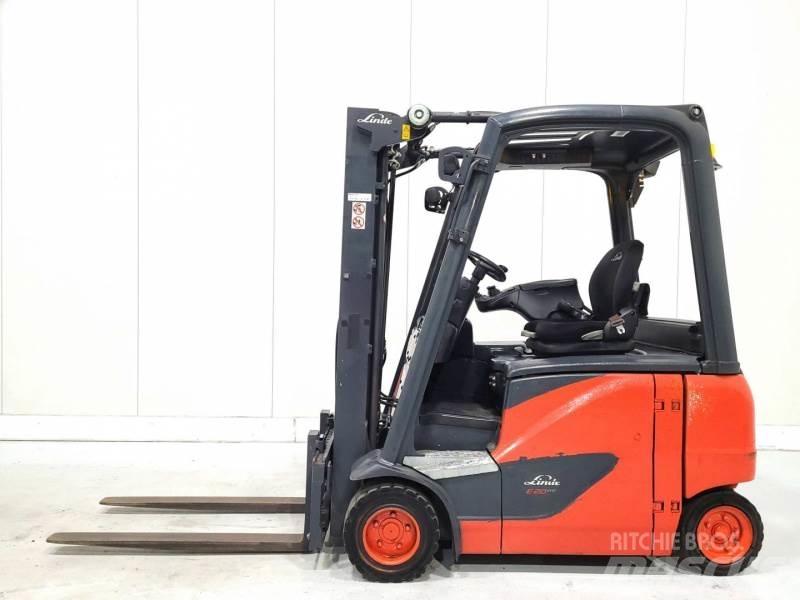 Linde E20PH-02 Elektriniai šakiniai krautuvai