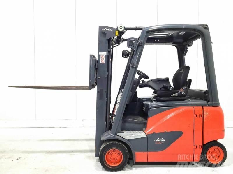 Linde E20PH-02 Elektriniai šakiniai krautuvai