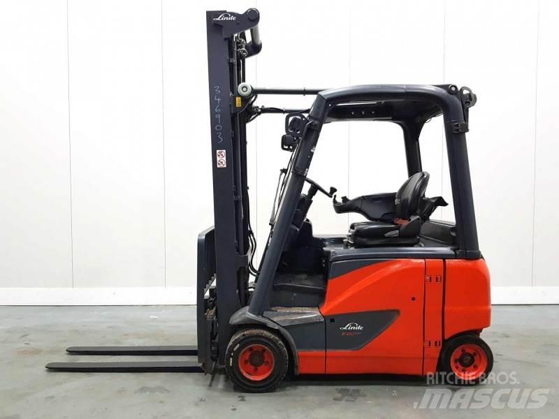 Linde E20PH-02 386 Elektriniai šakiniai krautuvai