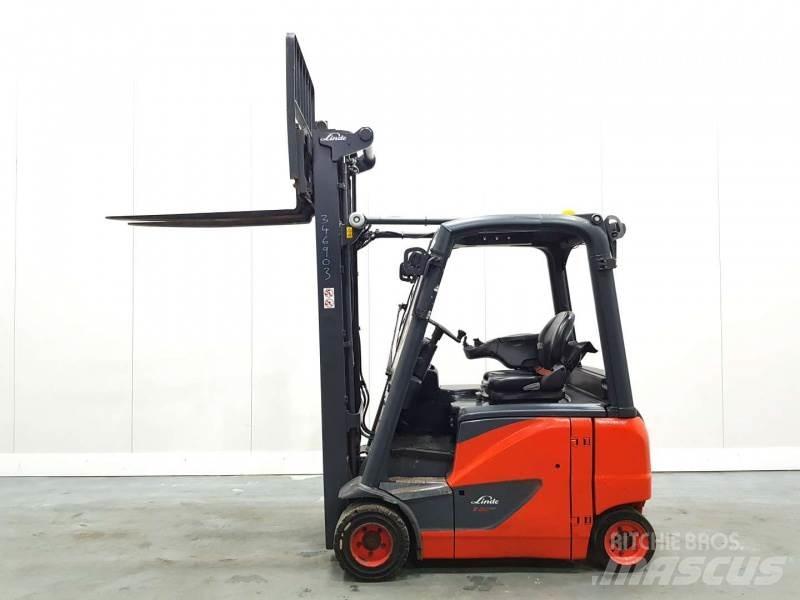 Linde E20PH-02 386 Elektriniai šakiniai krautuvai