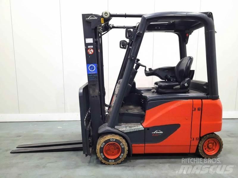 Linde E20PH-02 386 Elektriniai šakiniai krautuvai