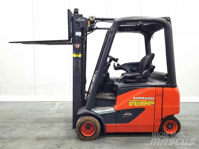 Linde E20PH-02 EVO 386 Elektriniai šakiniai krautuvai
