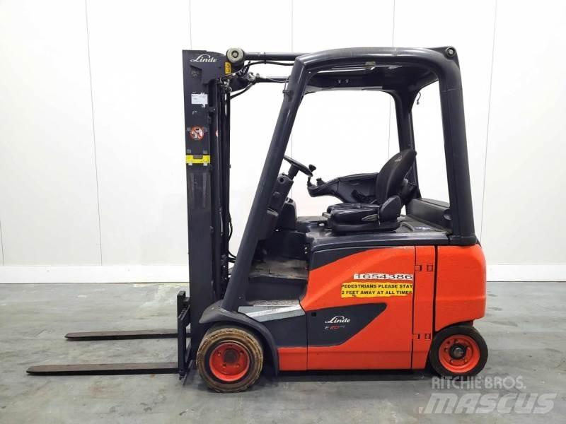 Linde E20PH-02 EVO 386 Elektriniai šakiniai krautuvai