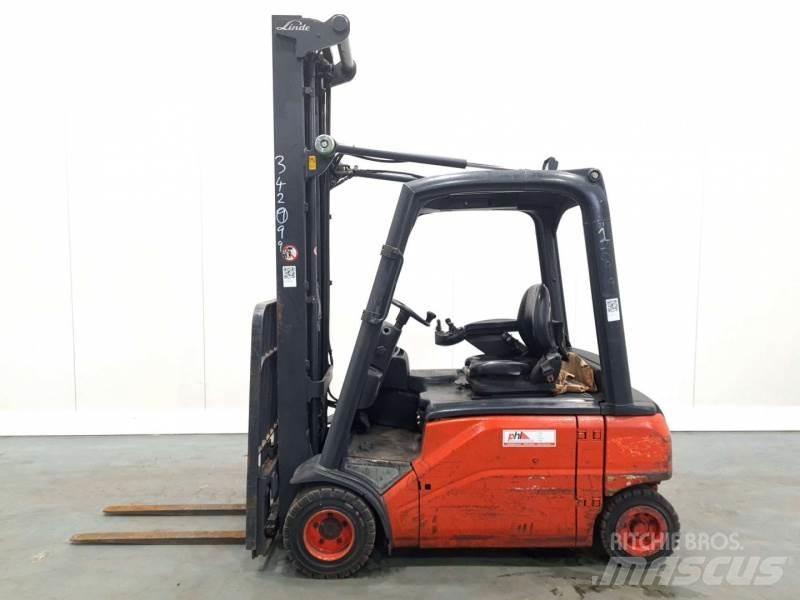 Linde E20PL-01 386 Elektriniai šakiniai krautuvai